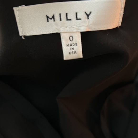Milly silk black tank top (0) - Picture 7 of 7